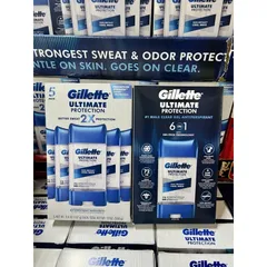 Lăn khử mùi Gillette Ultimate Protection BETTER SWEAT 2X PROTECTION Antiperspirant ( 3.8 oz ) 107GR COSTCO USA
