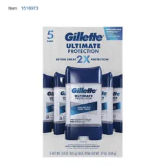 Lăn khử mùi Gillette Ultimate Protection BETTER SWEAT 2X PROTECTION Antiperspirant ( 3.8 oz ) 107GR COSTCO USA