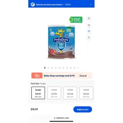 Sữa Pediasure Mỹ 400g vị socola dành cho bé trên 2 tuổi