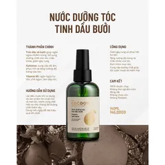Nước dưỡng tóc tinh dầu bưởi COCOON  phiên bản nâng cấp 140ml