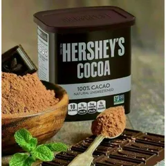 [ XẢ KHO MẪU CŨ 226gr ]  Bột Ca Cao Hershey's Cocoa Nguyên Chất Không Đường Mỹ