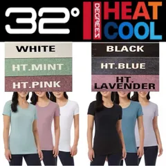 [ SIZE S COSTCO MỸ  ] Set 3 Áo Thun Lạnh Nữ 32 DEGREES Ladies' Cool Tee 3-pack MỸ