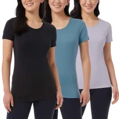 [ SIZE S COSTCO MỸ  ] Set 3 Áo Thun Lạnh Nữ 32 DEGREES Ladies' Cool Tee 3-pack MỸ