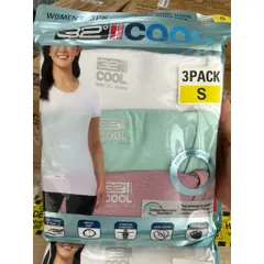 [ SIZE S COSTCO MỸ  ] Set 3 Áo Thun Lạnh Nữ 32 DEGREES Ladies' Cool Tee 3-pack MỸ