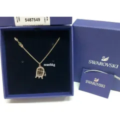 [ XẢ KHO ] Dây chuyền trang sức nữ Swarovski Looney Tunes Tweety Pendant - Multi-colored - Gold-tone Plated - 5487549