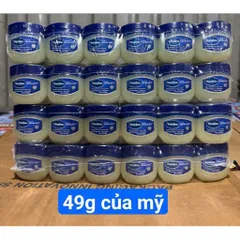 [ XẢ KHO 49gr USA ] Sáp Dưỡng Vaseline original healing jelly 100% WHITE Petrolaum #Original