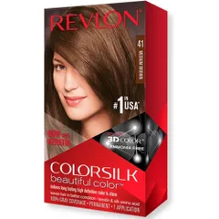 [ MÀU 41 MEDIUM BROWN ] nhuộm tóc Revlon Colorsilk số 41 (Medium Brown)