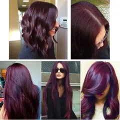 [ MÀU 34 ĐỎ TÍM ] Nhuộm tóc MỸ Revlon Colorsilk Deep Burgundy – Màu nhuộm Revlon số 34: Tone màu đỏ tím sậm