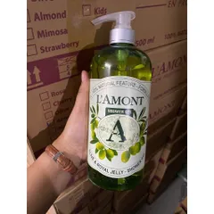(1000ml) Sữa Tắm hương nước hoa mịn da LAmont En Provence 1000ml/chai