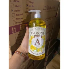 (1000ml) Sữa Tắm hương nước hoa mịn da LAmont En Provence 1000ml/chai