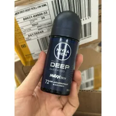 Lăn ngăn mùi Nivea nam - nữ Men Deep Darkwood Anti-Perspirant Black Carbon 72h 50ml.
