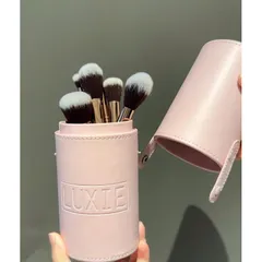 Sét cọ trang điểm 7 cây Luxie kèm túi da đựng cọ