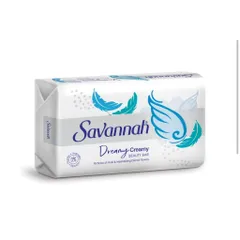 XÀ BÔNG TẮM DƯỠNG DA SAVANNAH HƯƠNG HOA HỒNG 120G