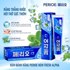 Kem Đánh Răng Ngừa Sâu Răng Chuyên Biệt Perioe New Fresh Alpha 185G