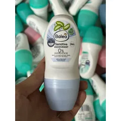 khử mùi nữ dành cho da nhạy cảm của thương hiệu nội địa Đức Balea, nổi bật với công thức dịu nhẹ, không chứa cồn