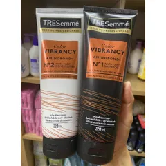 [ Bộ gội và xả 220ml * 2 tuýp ] TRESemmé Color Vibrancy, Aminobond+ dành cho tóc nhuộm màu