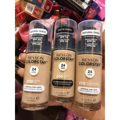 Kem nền Revlon Colorstay 24hrs Wear Mỹ siêu bền tone 200 NUDE CHO DA THƯỜNG VÀ KHÔ Mỹ