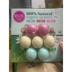 [ VUI LÒNG ĐỌC KĨ MÔ TẢ ] tách 1  SON  NÊN KHÔNG CÓ VỈ  Son trứng dưỡng môi Eos natural shea smooth lip balm