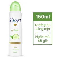 Xịt khử mùi toàn thân tươi mát - sáng mịn 150ml