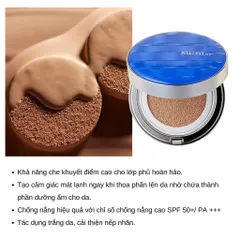 [ TONE 01 LIGHT BEIGE CHO DA TRẮNG TỰ NHIÊN ] Su:m37 Water-full CC Cushion Perfect Finish SPF50+/PA+++