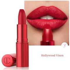 ( UNBOX ) Charlotte Tilbury Matte Revolution Hollywood Vixen là thỏi son lì trong bộ sưu tập Hollywood Beauty Icon