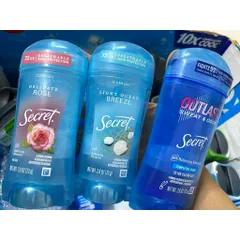 [ nhiều mùi giao ngẫu nhiên ] lăn khử mùi dạng gel trong suốt hiệu Secret 73gr