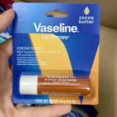 [Chính hãng] [ cocoa Butter DATE 31.01.2027 ] Son Dưỡng Môi Dạng Thỏi Vaseline Lip Therapy 4.8g
