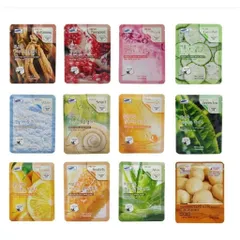SÉT 10 MIẾNG mặt nạ 3w clinic HÀN QUỐC làm từ chất liệu 100% cotton lành tính