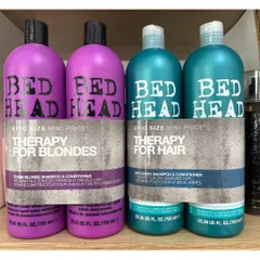 [ XẢ KHO CHÍNH HÃNG 750ML*2 ] bộ sản phẩm dầu gội và dầu xả Bed Head by TIGI với kích thước lớn (750ml)*2 chai