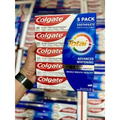 COMBO 5 TUÝP Kem Đánh Răng Colgate Total Advanced Whitening 181g*5 NỘI ĐỊA Mỹ