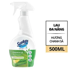 lau kính - lau đa năng sunlight 500ml
