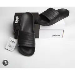 [ DÉP UNISEX Size 8 nam - 9 nữ - SIZE 42 ]   DÉP Adilette Aqua đúc nguyên khối siêu bền chống nước tốt F35550