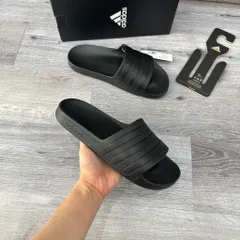 [ DÉP UNISEX Size 8 nam - 9 nữ - SIZE 42 ]   DÉP Adilette Aqua đúc nguyên khối siêu bền chống nước tốt F35550