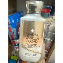 Sữa Dưỡng Thể Bath and Body Works  - Warm Vanilla Sugar, Nuôi Dưỡng Da Mềm Mại và Rạng Rỡ với Hương Thơm Dễ Chịu