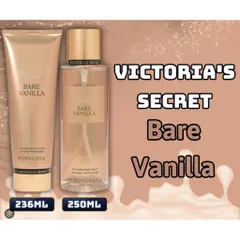 xịt thơm - Sữa Dưỡng Thể Victoria’s Secret Bare Vanilla 236ml - Dưỡng Ẩm, Làm Trắng Da, Hương Vani Quyến Rũ,