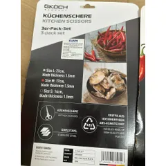 ( TÁCH LẺ 1 CÂY ) cây kéo nhà bếp đa năng thương hiệu Gkoch Germany.