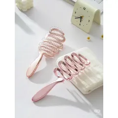 lược với thiết kế răng lược uốn lượn hình chữ S độc đáo giúp nâng chân tóc và tạo độ phồng tự nhiên gỡ rối giảm rụng