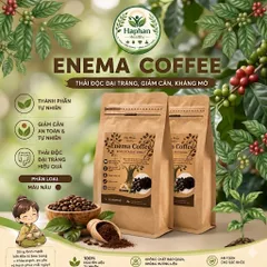 Cà phê hữu cơ thải độc đại tràng, 1kg,( tặng thìa định lượng + 20 túi lọc)