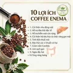 Cà phê hữu cơ thải độc đại tràng, rang nhẹ, 500g,( tặng thìa định lượng)