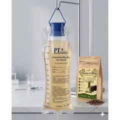 Cà phê hữu cơ thải độc đại tràng, rang nhẹ, 500g,( tặng thìa định lượng)