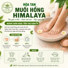 ( Hàng chính hãng) Muối Hồng Himalaya organic Himas chứa 84 khoáng chất , 500g