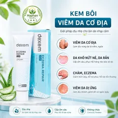 DEXEM Kem bôi chàm, dị ứng da, giảm ngứa, giảm ửng đỏ và khô da