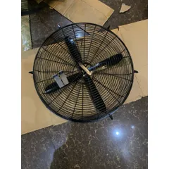 bộ lồng cánh quạt công nghiệp chế trục 12mm đường kính lồng 55cm