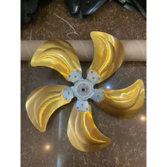 cánh tai voi 5 lá lỗ trục 12mm kích thước cánh 48cm lắp cho quạt công nghiệp chế đường kính lồng 55cm