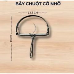 [combo 10c ]bẫy hình bán Nguyệt khung dày dặn lò xo bật mạnh