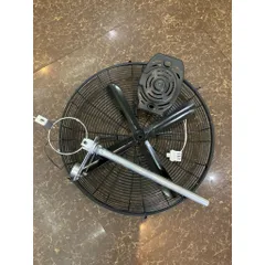 combo (5món)lồng,cánh ,thân quay,ốp ,chiết áp cho quạt công nghiệp trục 12mm đường kính lồng 55cm không mô tơ