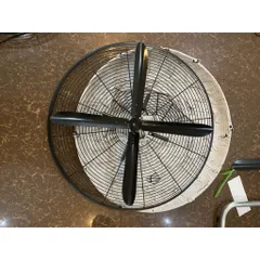 bộ lồng cánh quạt công nghiệp chế trục 12mm đường kính lồng 80cm sải cánh 75cm