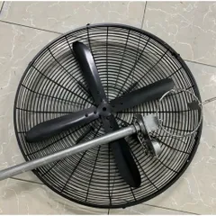 combo 3 món ( lồng,cánh ,thân quay  ) cho quạt công nghiệp lỗ trục 12mm đường kính lồng 70cm không mô tơ