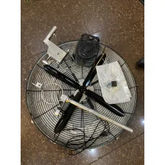 bộ phụ kiện quạt chế đường kính lồng 55cm sải cánh 50cm không mô tơ chân treo