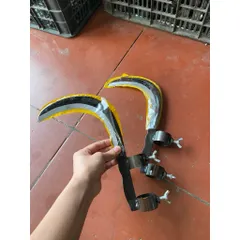 Dao liềm cong ngoặc cành cây trên cao,cắt chuối,cau siêu sắc bén tiện lợi